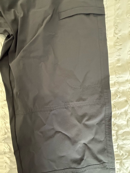 (2-pack) Warehouse Black & Grey Women's Track Pants with Zip Pocket - Picture 7 of 9